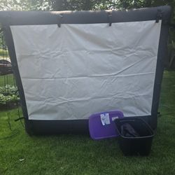 Inflatable Outdoor Projection Screen