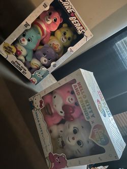Care Bears hello kitty and friends
