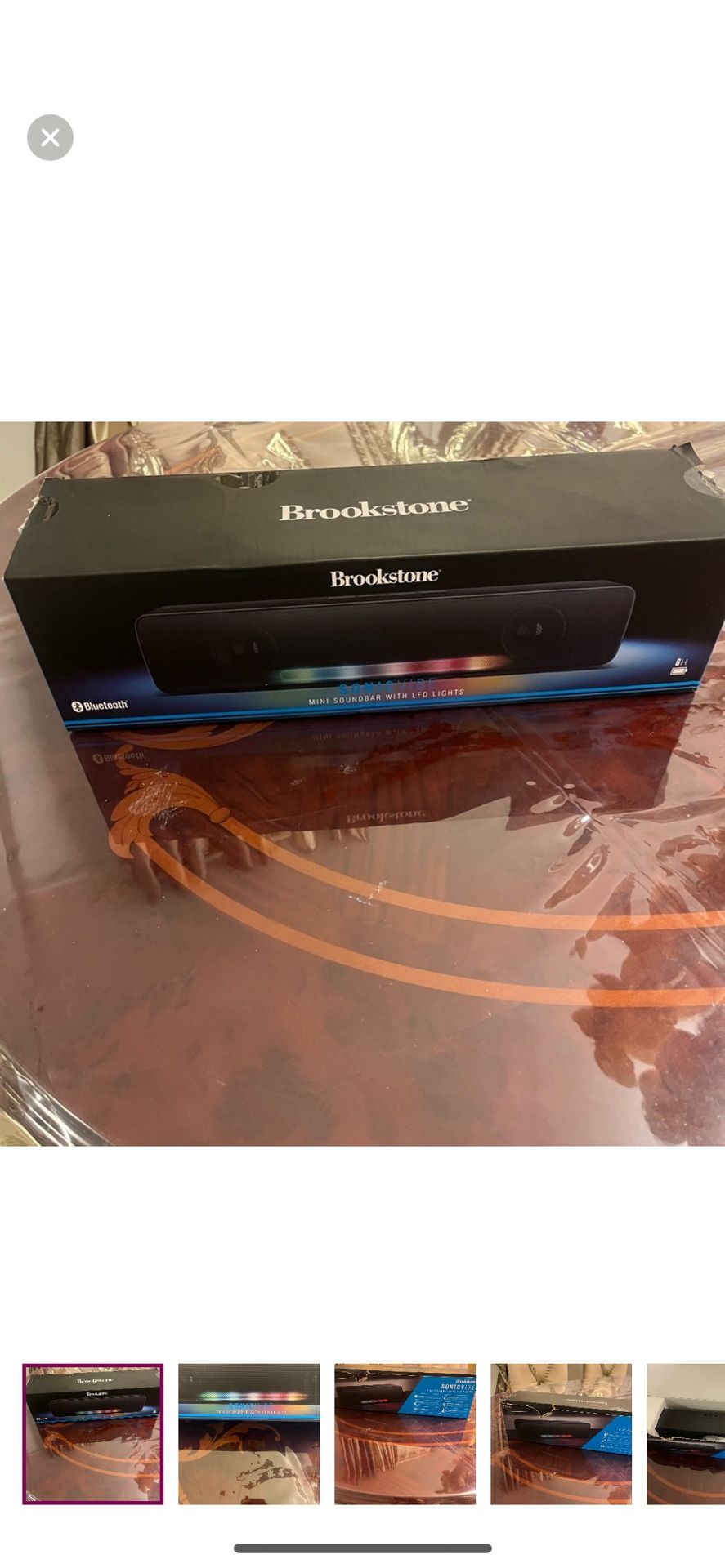 Brookstone Sounds Track With LAD Light