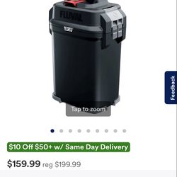 Fluval 307 canister with hoses