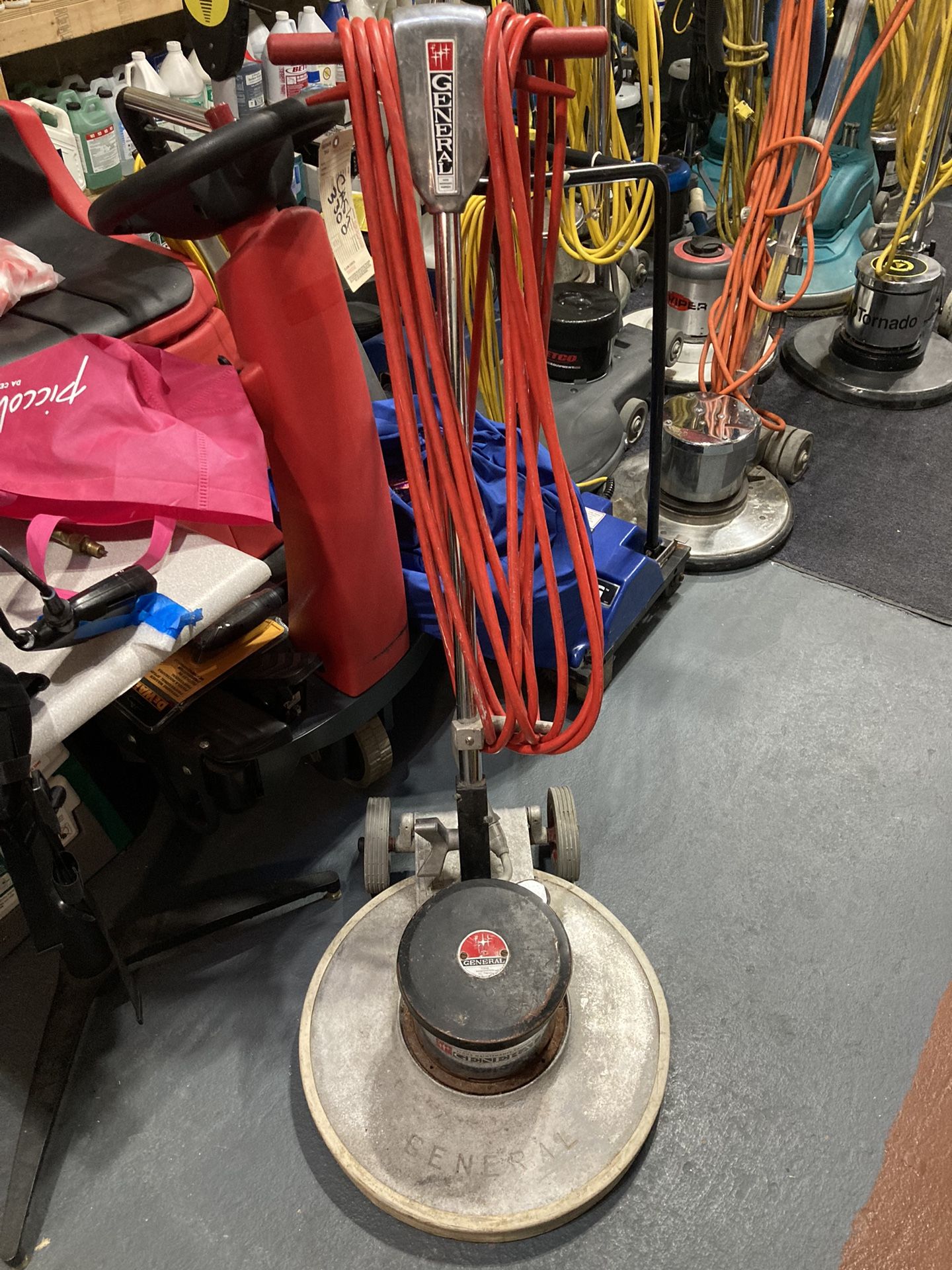 Scrubber Sander Floor Machine