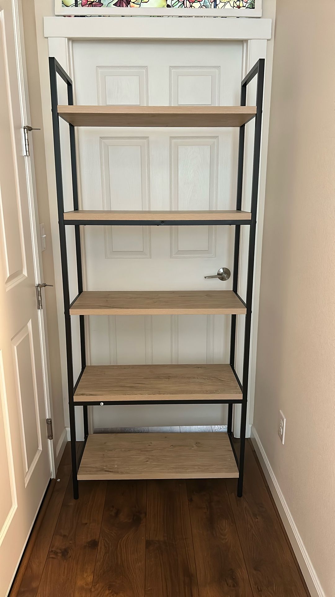 72" 5 Shelf Ladder Bookshelf