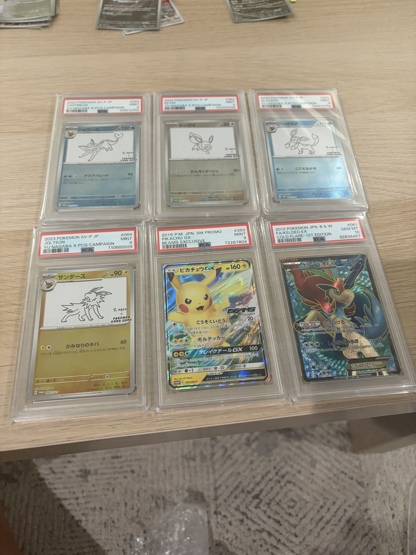 Pokemon PSA GRADED SLABS
