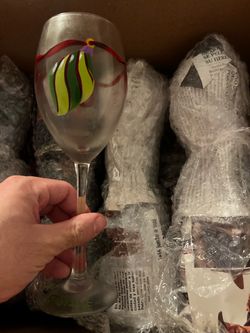 Christmas Wine Glasses