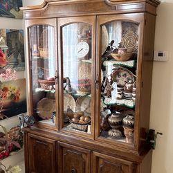 Vintage CHINA BUFFET CABINET.
