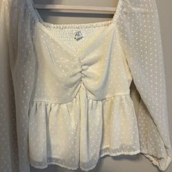 Japna Woman’s Babydoll Blouse Small