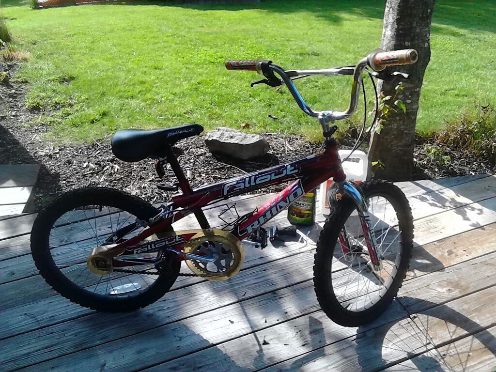 Rhino fallout bmx bike