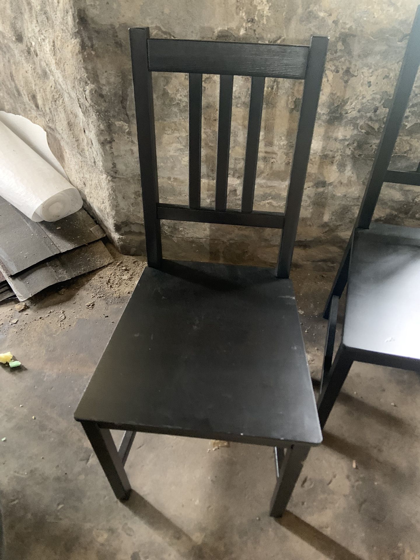 Black kitchen chairs 4