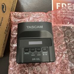 🎤 TASCAM DR-10L Lavalier Recorder – Open Box / Like New 