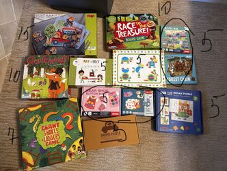 Games, Puzzles, Threads For Kids