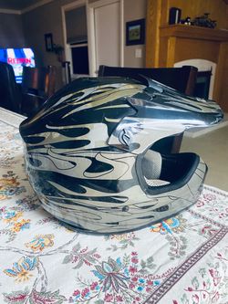 motocross helmet,  see description