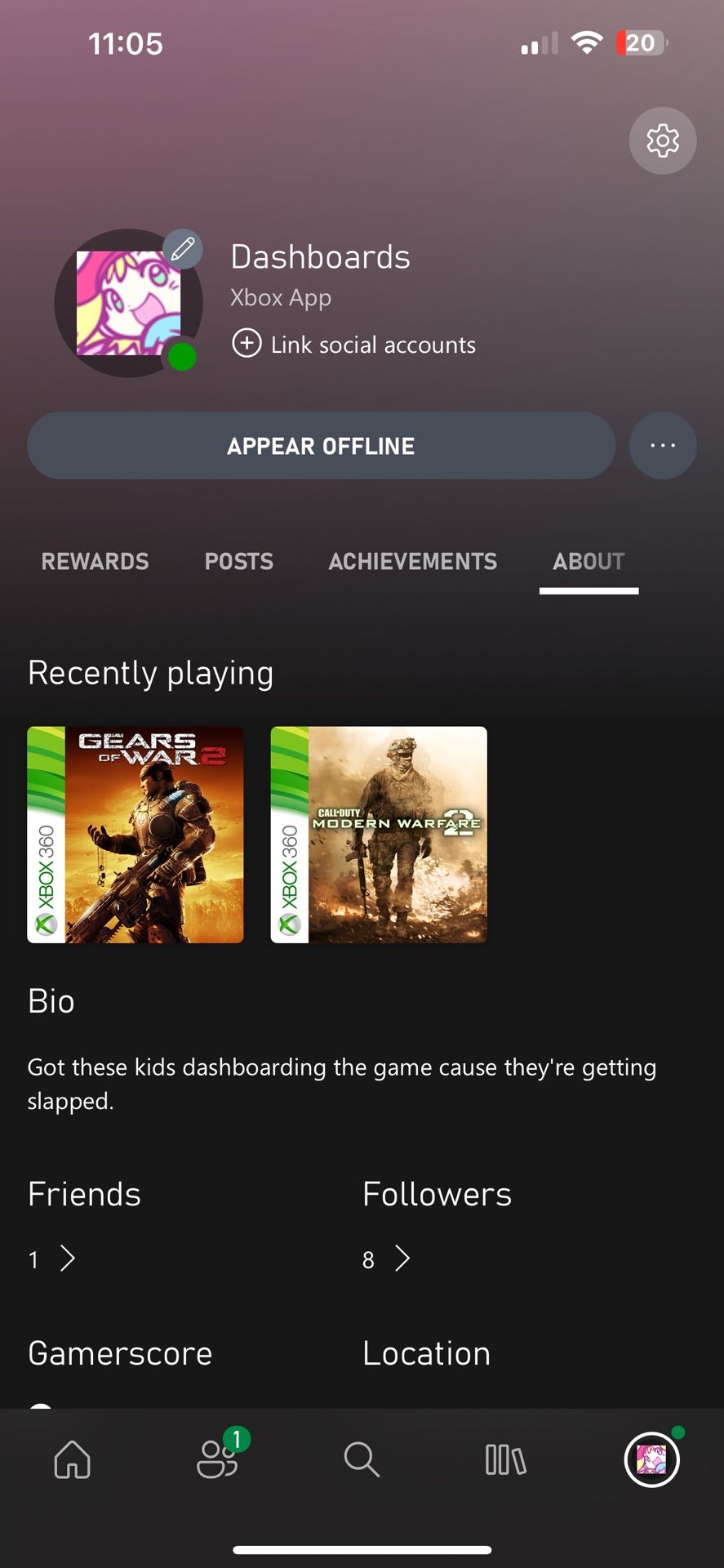 OG xbox tag
