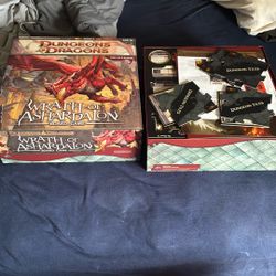 Dungeons And Dragons Brand New Board/characters Set