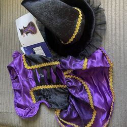 xs doggie witch costume 