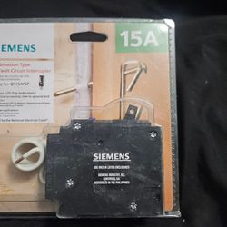 Seimens 15 amp ark fault breaker