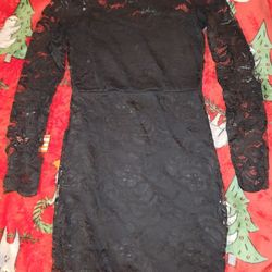 Black Lace Dress