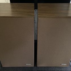 Vintage Pioneer 10” 3 Way Speakers - ALL New Drivers 