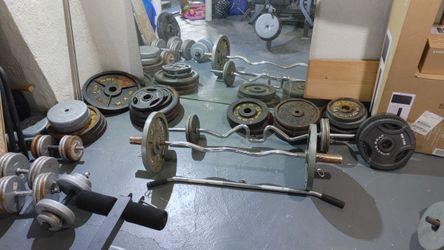 Weights And Bars Over 700lbs