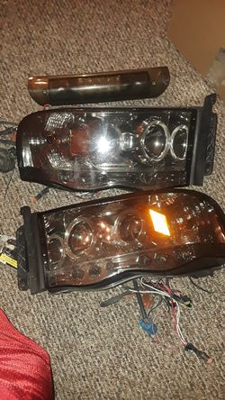 LED halo head lights