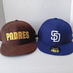 San Diego Padres New Era 59Fifty Fitted Hats Size 7