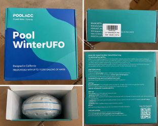 POOLACC WinterUFO Pool Winterizer – Treats Up to 15,000 Gallons