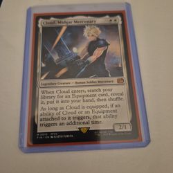 Cloud Midgar Mercenary