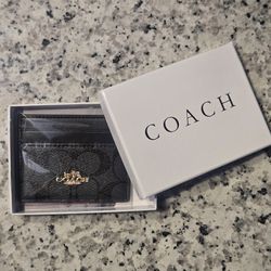 Coach black cardholder wallet #luxury #cardholder