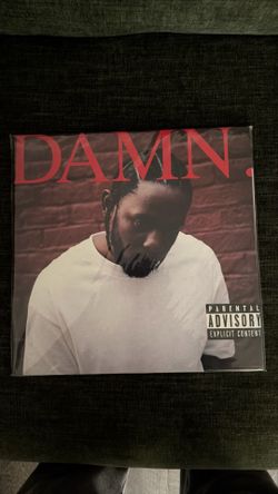 Kendrick Lamar Damn Vinyl - Red Variant