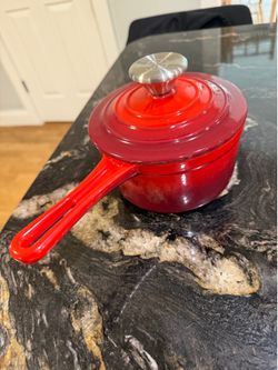 Cooks Essentials Cast Iron small Saucepan like new