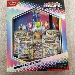 POKÉMON TCG Scarlet & Violet Prismatic Evolutions Binder Collection