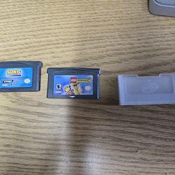 Sonic Advance And Lego Island 2 Game Boy Advance Gba