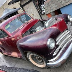 1946 PLYMOUTH COUPE!! PROJECT!! 350/350! CLEAN TITLE!! 6500$