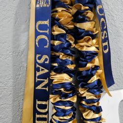 Swirl Ribbon  Lei