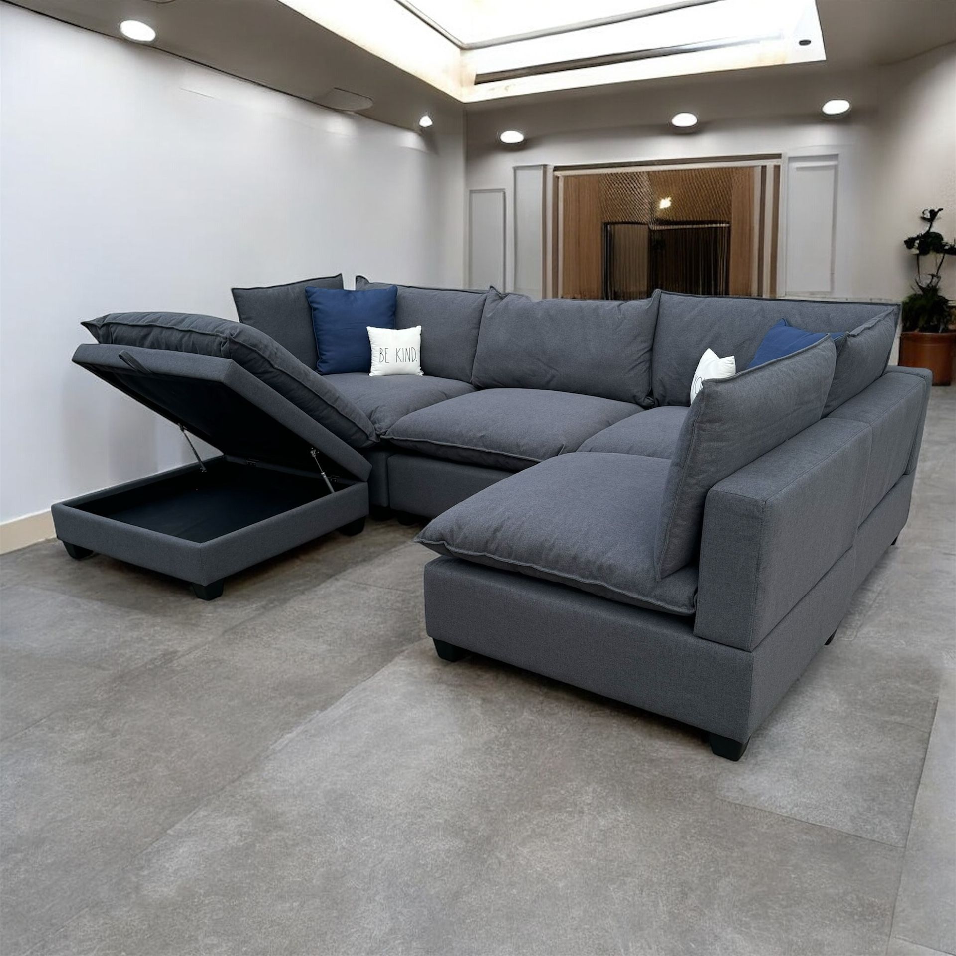 5 Piece Cloud Couch Sectional BRAND NEW