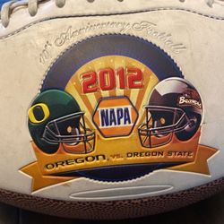 Oregon  Vs Oregon state Football -10 Th Anniversary Football.