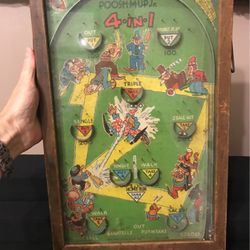 Bagatelle “Put-N-Take” Antique Game