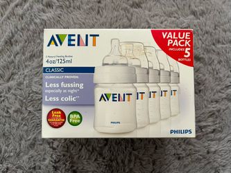 New 5 Advent Baby Bottles