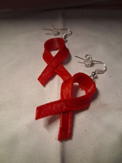 3D printed memorial ribbons