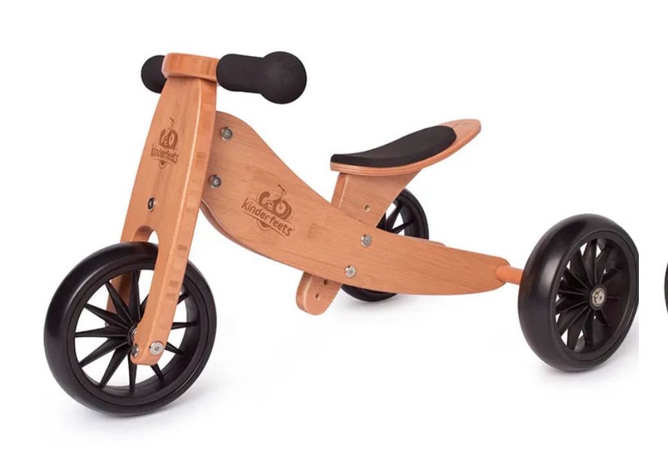 Kinderfeets 2 In 1 Tiny Tot Balance Bike And Tricycle