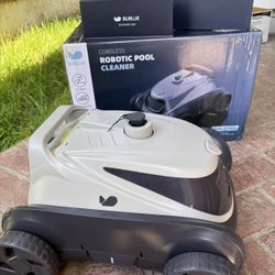 Bubot 500P Cordless Robotic Pool Cleaner, Pool Vacuum with Bluehole Suction, Dual Motors, DirtLock 2.0, Self-Parking, Quick Charging, 140-Min Runtime 