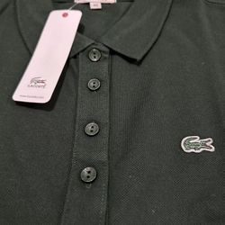 LACOSTE MONOTONE DRESS FOR WOMEN 