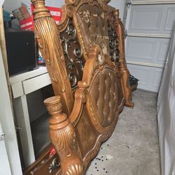 King Bed Frame Needs UPHOLSTERY 