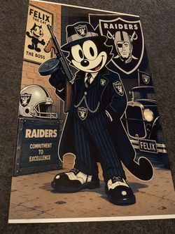 Felix the cat metal sheet raiders