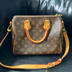 Louis Vuitton vintage leather goods "Speedy"