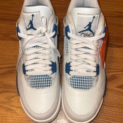 Jordan 4 Miltray Blue 