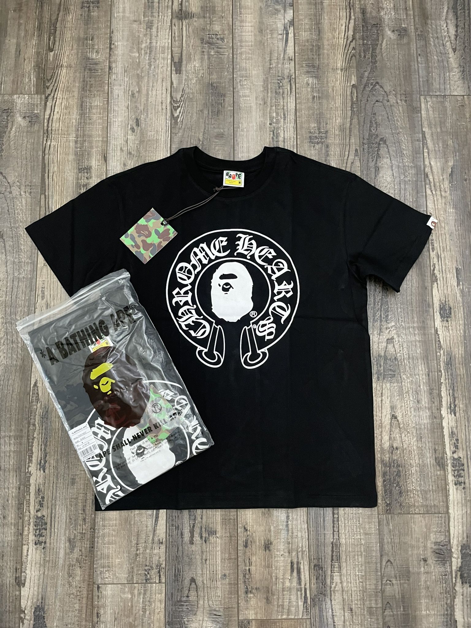 BAPE X Chrome Hearts Tee