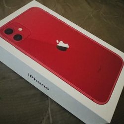 iPhone 11 RED (64GB) BOX ONLY