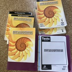 BJUPress Pre-algebra Curriculum 