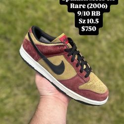 Nike Dunk Low Spanish Moss 6.0 9/10 RB Size 10.5 Rare
