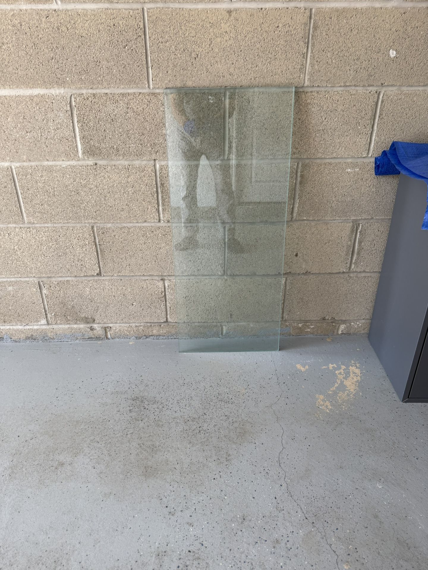 Glass sheets. 35.5” x 15” x 1/8” - 2 sheets. $80 x 2 = $160. OBO.